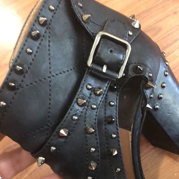 Laurence Decade Paris Studded biker chunky heels - Picture 8 of 13